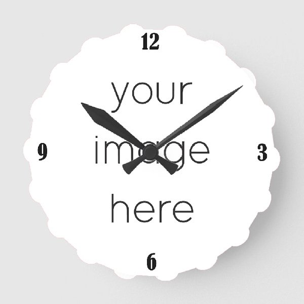 [PG1013.151122] Sublimation Personalized Wall Clock (Mix 2 Designs)
