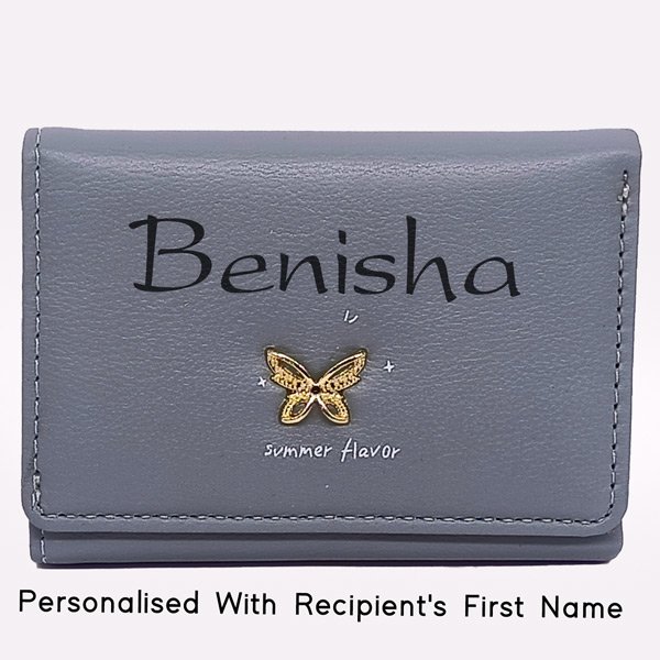 Customizable "Summer Flavor" Wallet Gray