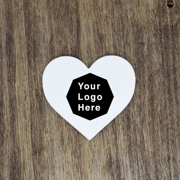 Customizable Heart Shaped Fridge Magnet