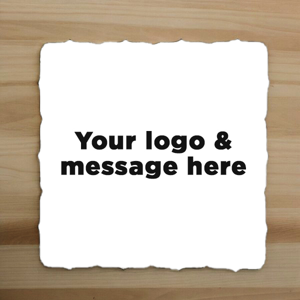 [PG1079] Customizable Square Tea Coaster FLower Design 