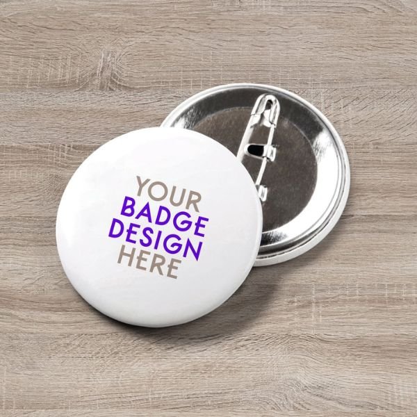 Customizable Badge With Your Company Logo And Text
