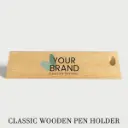 Personalized Wooden Pen Holder