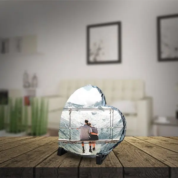 Personalized Rock Photo Frame