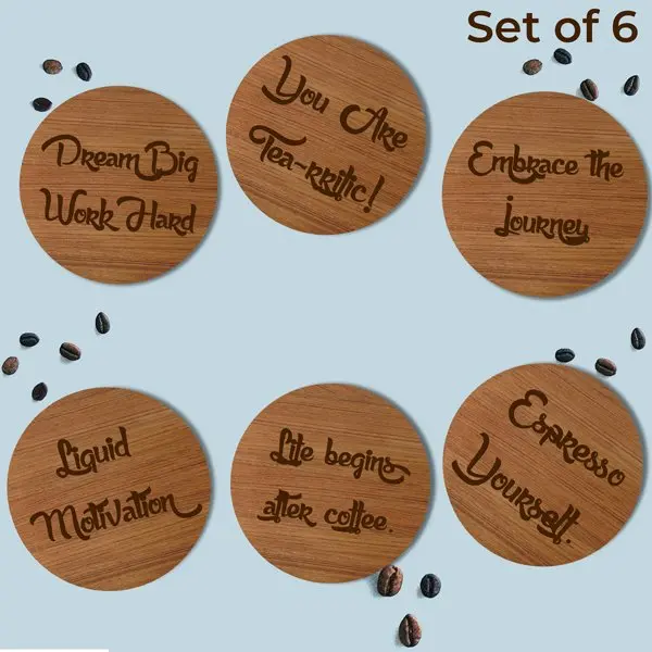 The Perfect Tea Coaster - Set of 6
