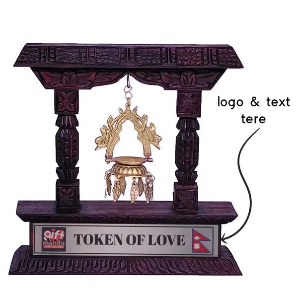Token of Love Panas (Hanging Handmade Wooden Stand)
