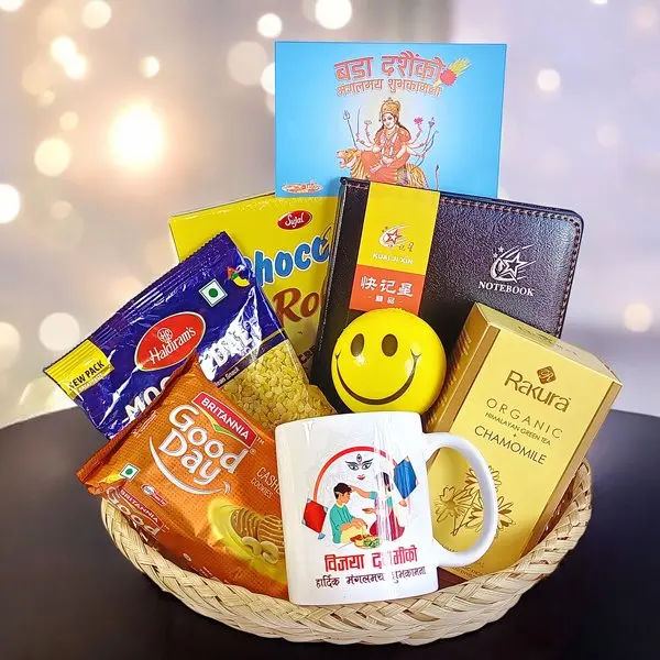 Dashain Hamper With Elegenat Goodies