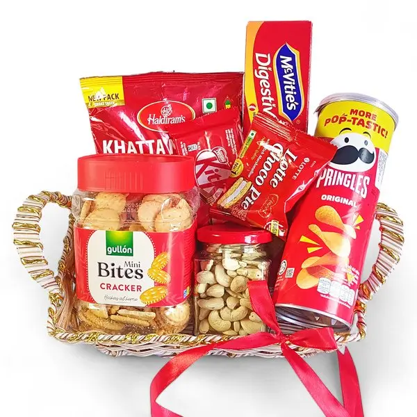 Savory Delights Snack Basket
