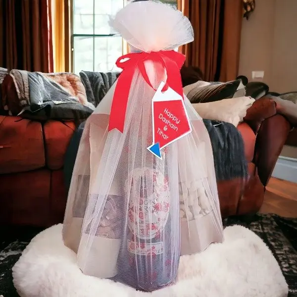 Wine & Mixed Dry Nuts Hamper