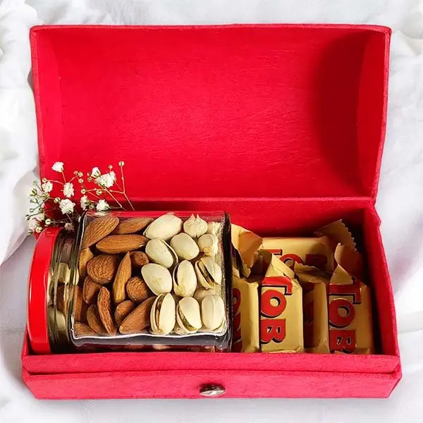 Dry Nuts & Chocolates Box