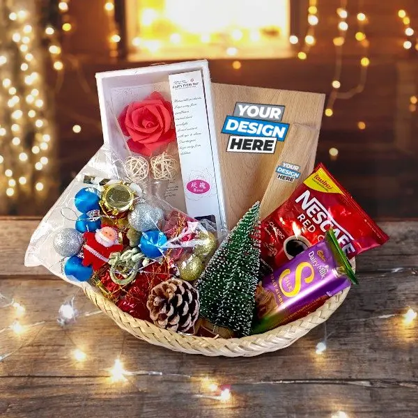 Christmas Basket With Your Personal Touch