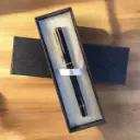 Custom Metal Black Pen: Personalized Name Print for a Stylish Touch