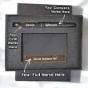 Engraved Pen & Card Holder Corporate Set