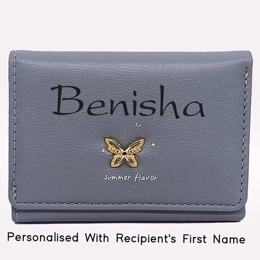 [BG-1339] Customizable "Summer Flavor" Wallet Gray