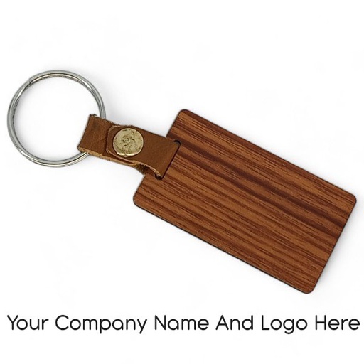 [WPH-08] Personalised Wooden Keyring 