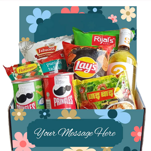 Savory Snacks Paired with White Wine (750ml)