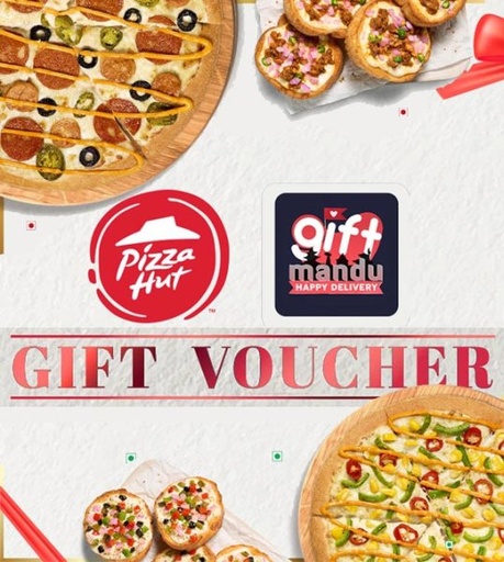 Pizza Hut Food Gift Voucher (Choose Voucher Value)