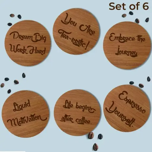 The Perfect Tea Coaster - Set of 6