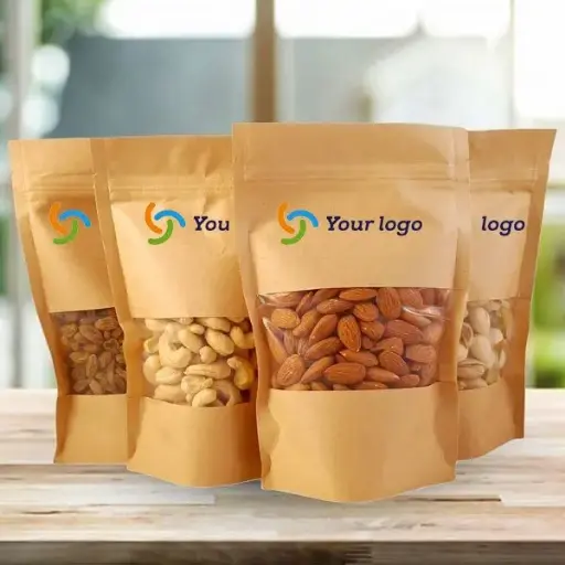 Corporate Plain Resealable Pouch 
