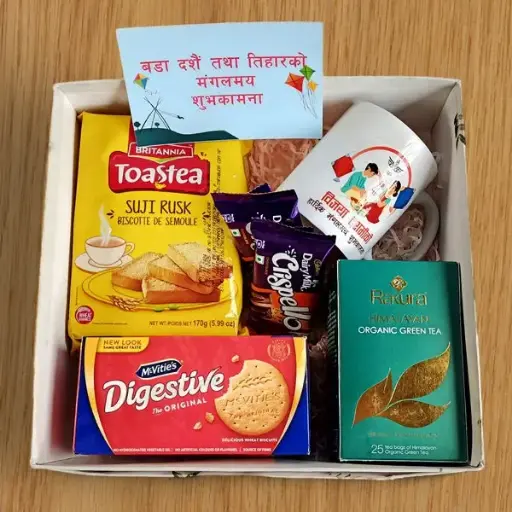 Dashain Delight: Festive Snacks Gift Box