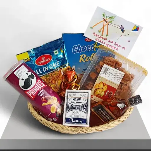 Snacks and Beverage Gift for Dashain