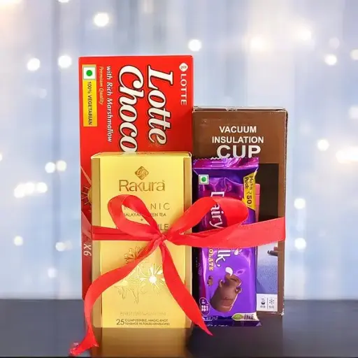 Christmas Corporate Gift: Tea & Insulated Mug