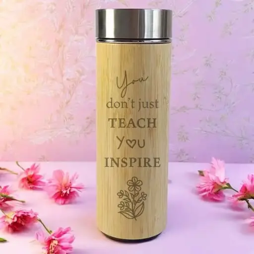 Personalized Eco-Friendly Bamboo Bottle