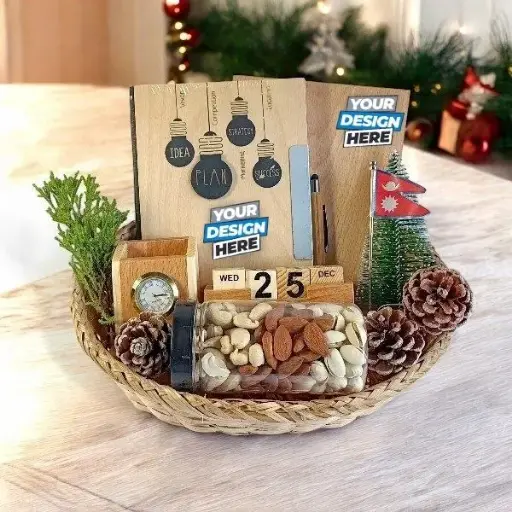 Christmas Joy Treasure Basket