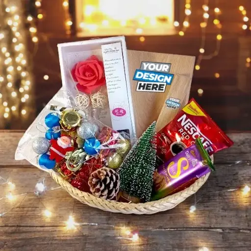 Christmas Basket With Your Personal Touch