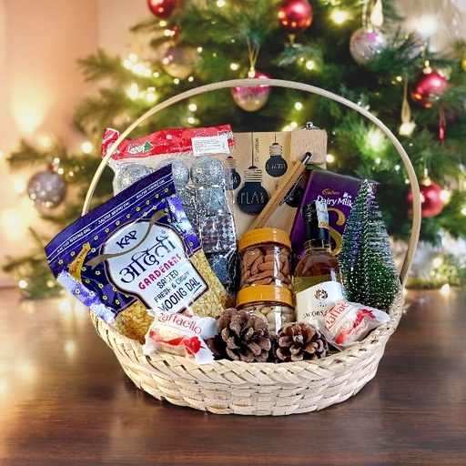 Pleasant Surprise Basket For Christmas