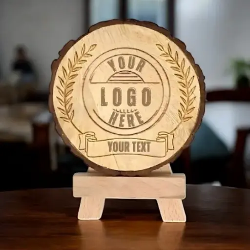 Engraved Wooden Photo Frame